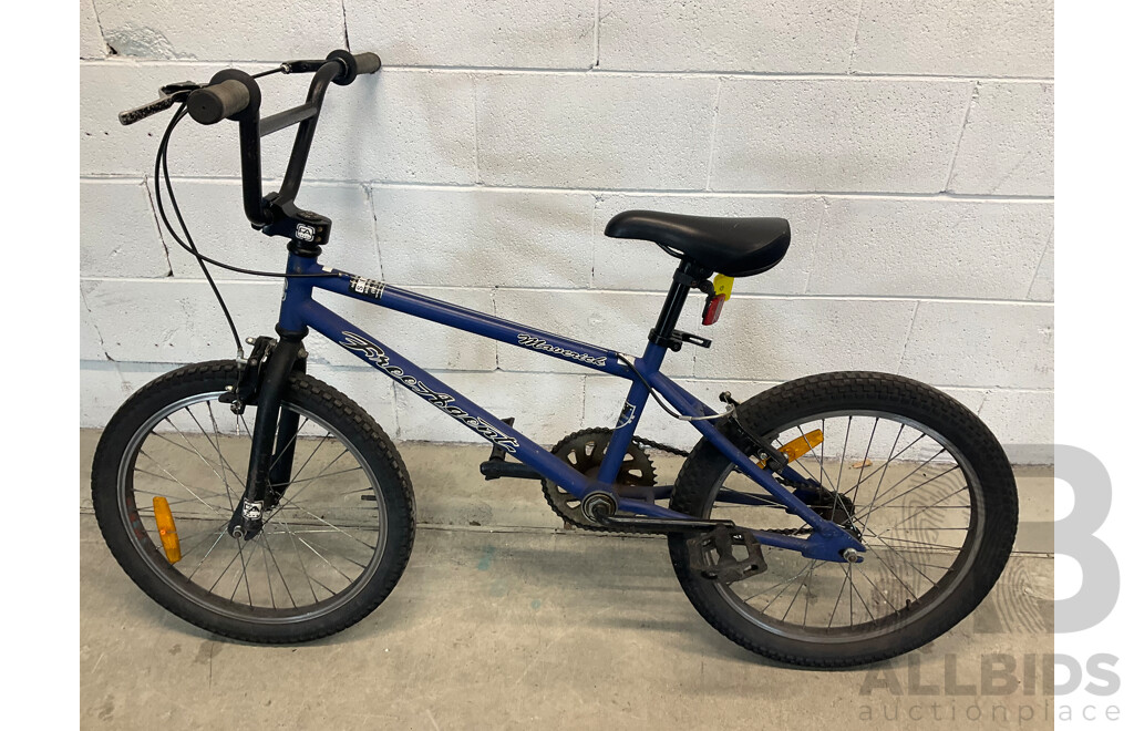 FREE AGENT Maverick BMX Bike Dark Blue (49cm Frame)