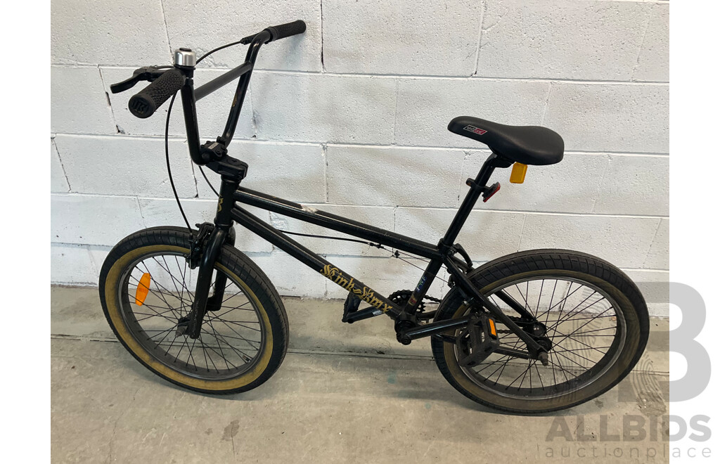 KINK BMX Bike Black (50cm Frame)