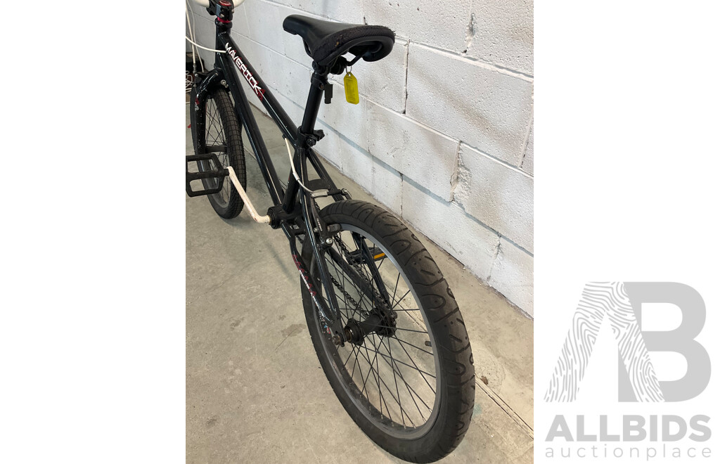 FREE AGENT Maverick BMX Bike Black (49cm Frame)