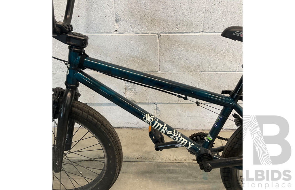 KINK BMX Bike Dark Green (49cm Frame)