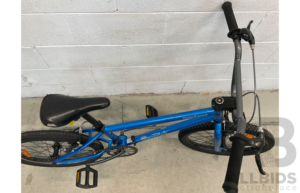 FREE AGENT Maverick BMX Bike Blue (48cm Frame)