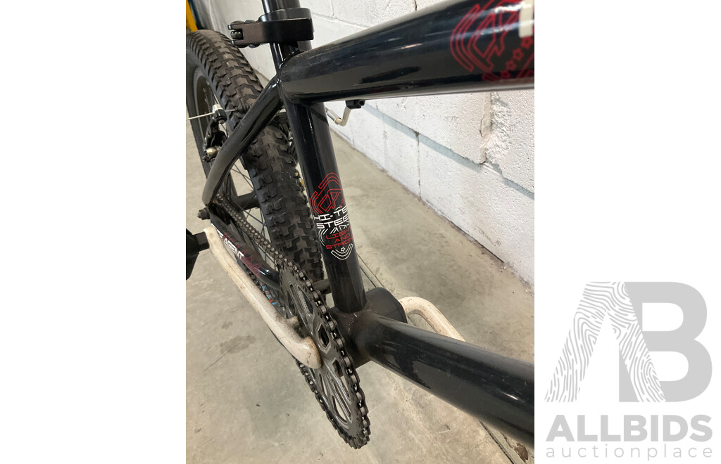 FREE AGENT Maverick BMX Bike Black (49cm Frame)