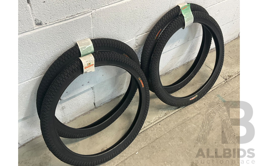 4x Duro 20-inch Bike Tyres