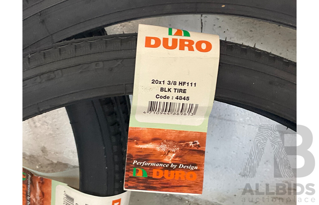 5x Duro 20-inch Bike Tyres