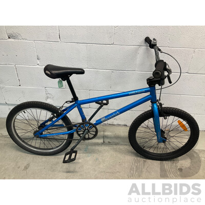 FREE AGENT Maverick BMX Bike Blue (48cm Frame)