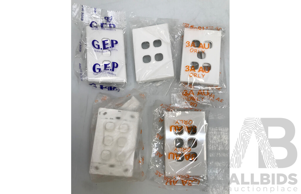 Google Electrical Products and 3A Assorted Switches