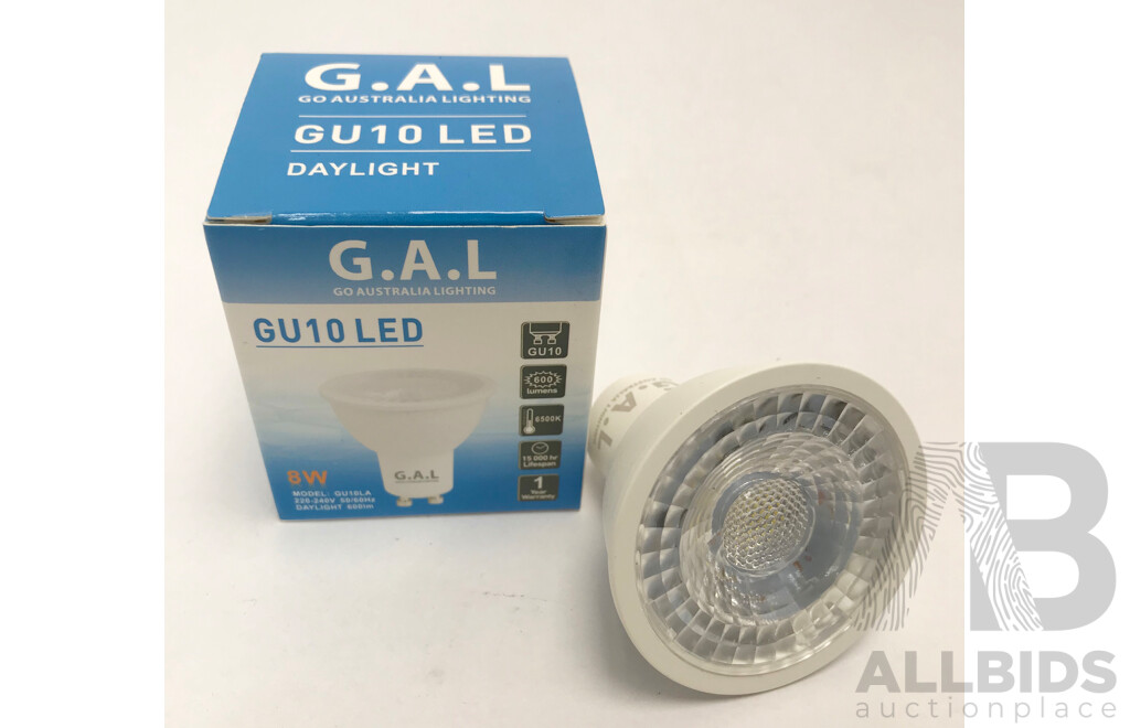 Lot of Go Australia Lighting GU10 LED 8W Daylight Bulb Lamps