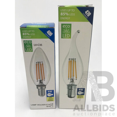 Bulk Lot of LV Luce LED Light Bulbs