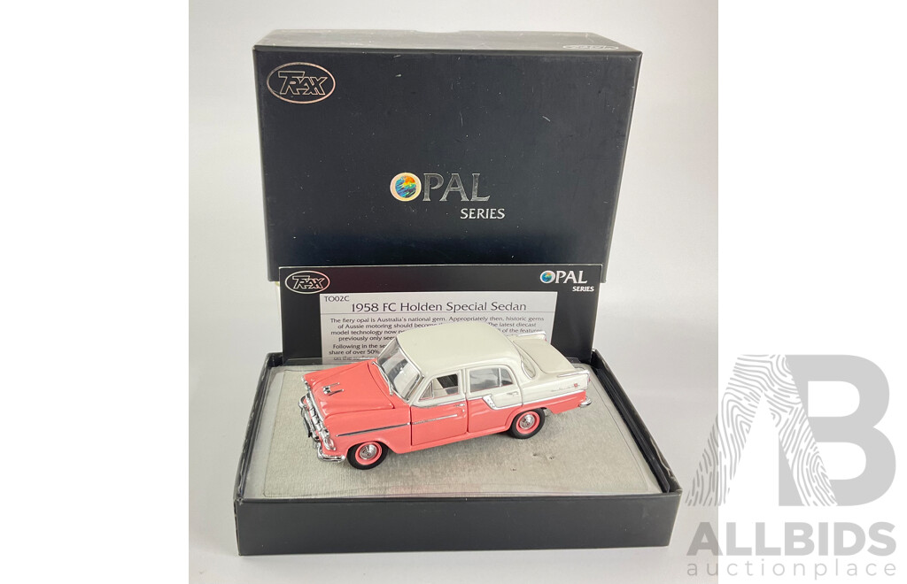 Trax Opal Series Diecast 1958 FC Holden Special Sedan - 1:43 Scale