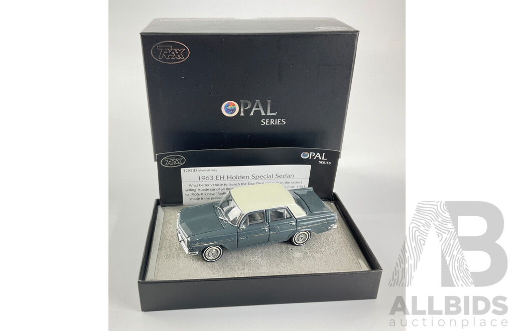 Trax Opal Series Diecast 1963 EH Holden Special Sedan - 1:43 Scale