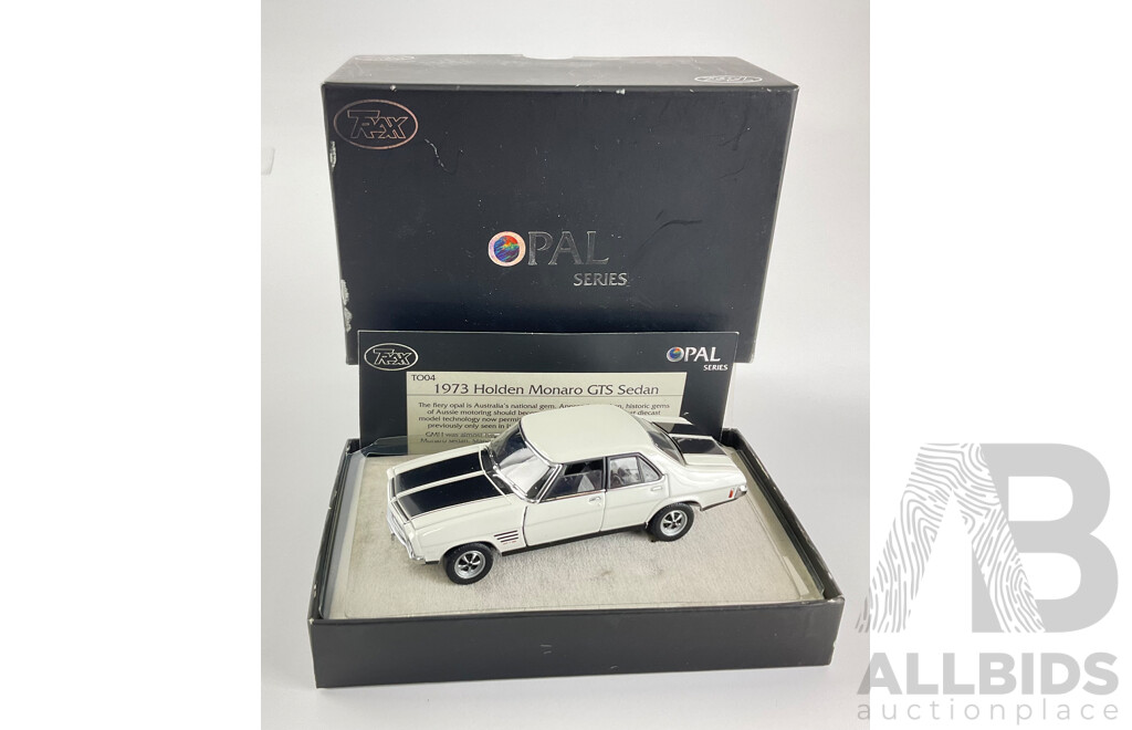 Trax Opal Series Diecast 1973 HQ Holden Monaro GTS Sedan - 1:43 Scale