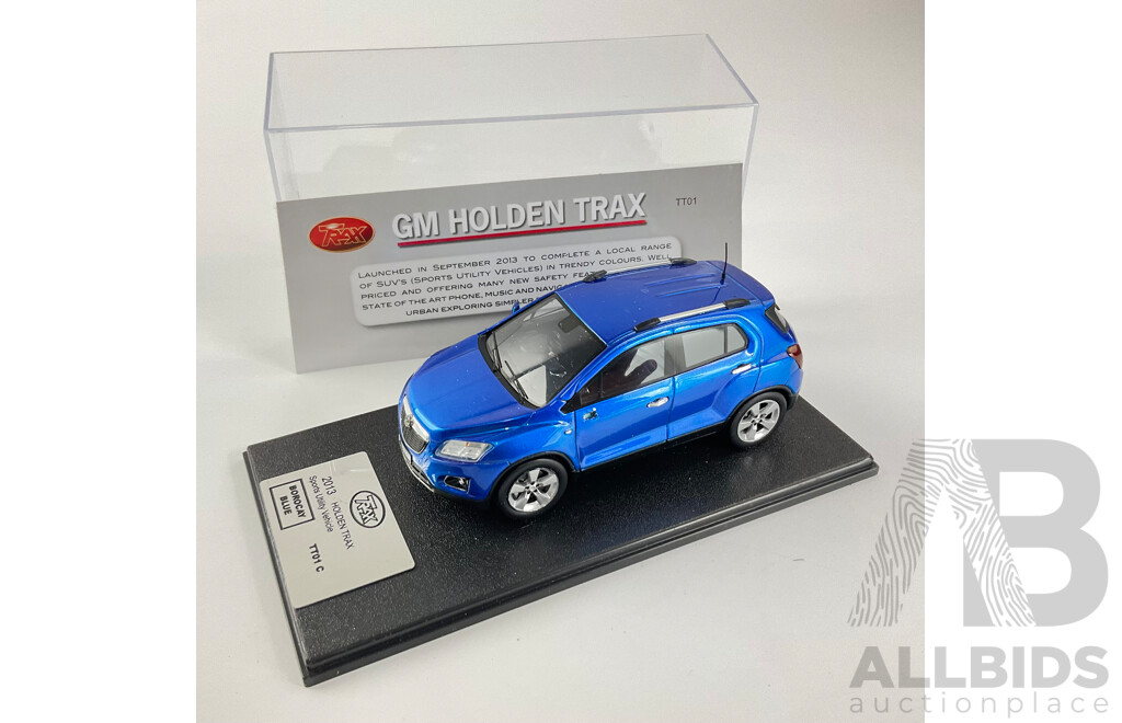 Trax Diecast 2013 GM Holden Trax - 1:43 Scale