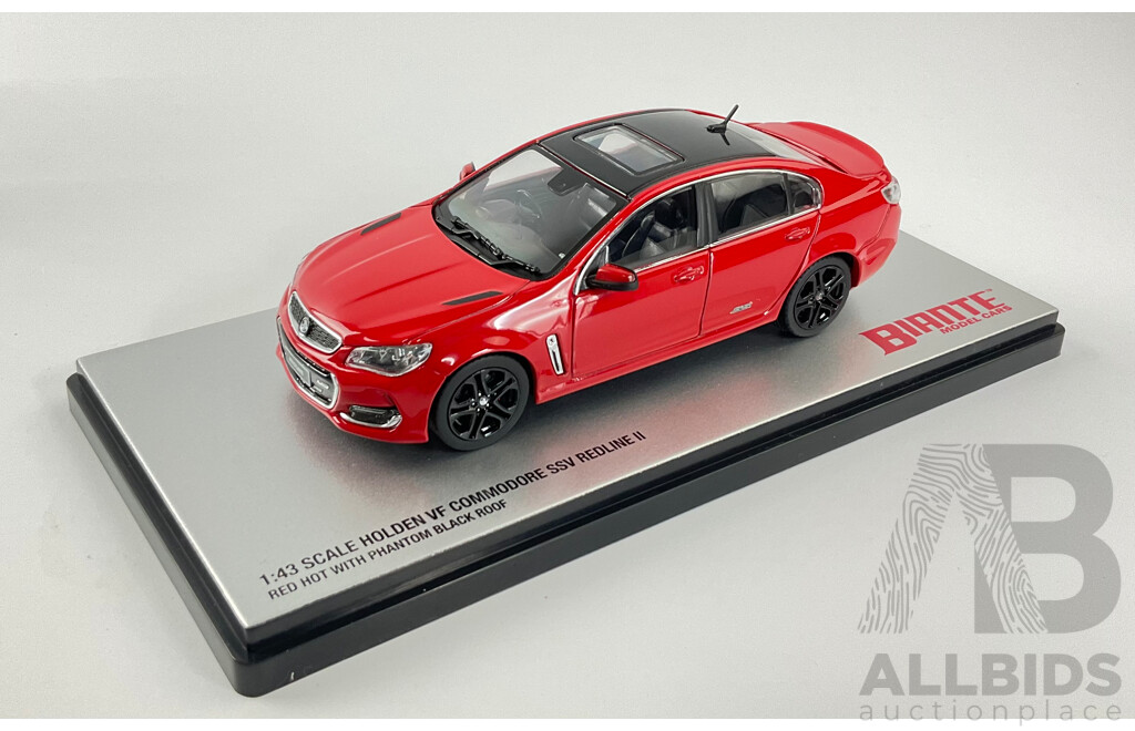 Biante Diecast Holden VF Commodore SSV Redline II with Certificate  - 1:43 Scale