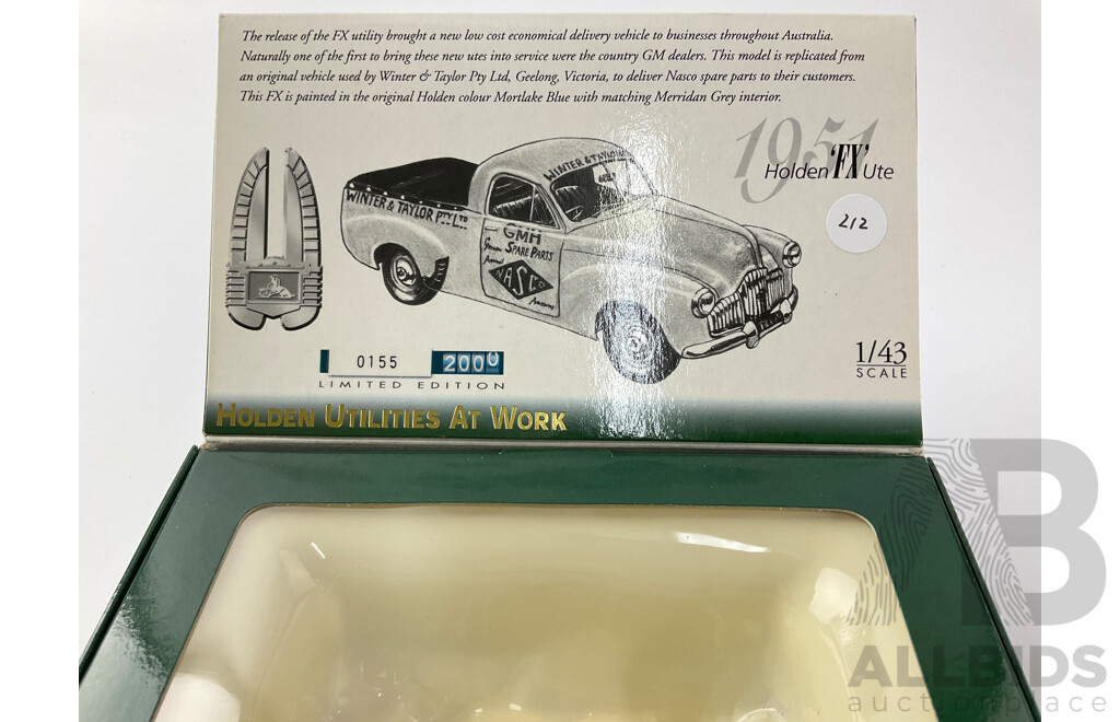 Classic Carlectables Diecast 1951 Holden FX Utility - 1:43 Scale