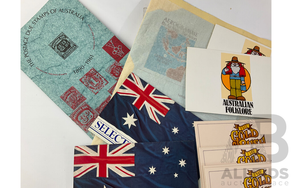 Collection of Australian Early 1980's Stamp Packs and First Day Covers