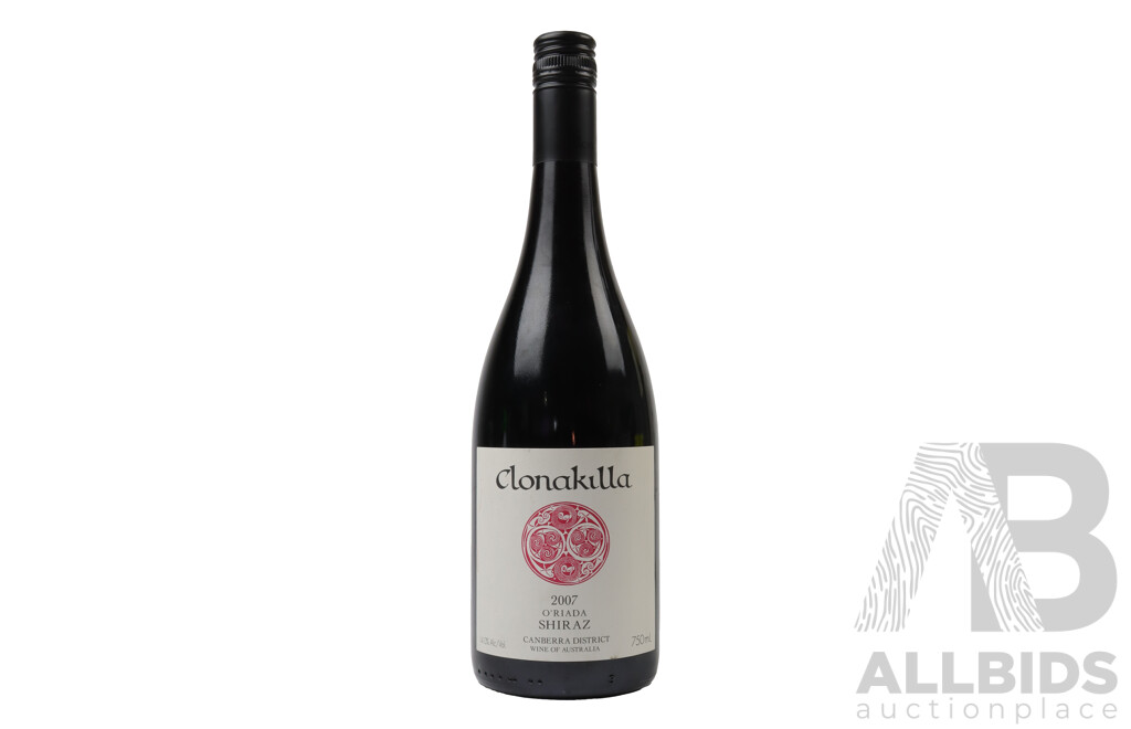 Clonakilla O'Riada Shiraz Vintage 2007