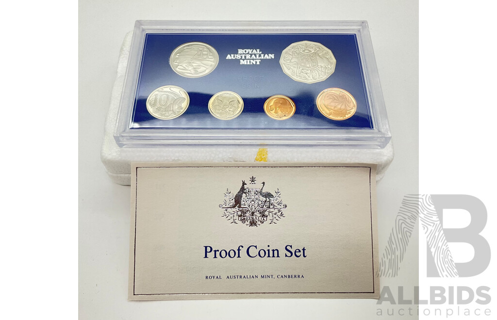 Australian RAM 1984 Six UNC Coin Set