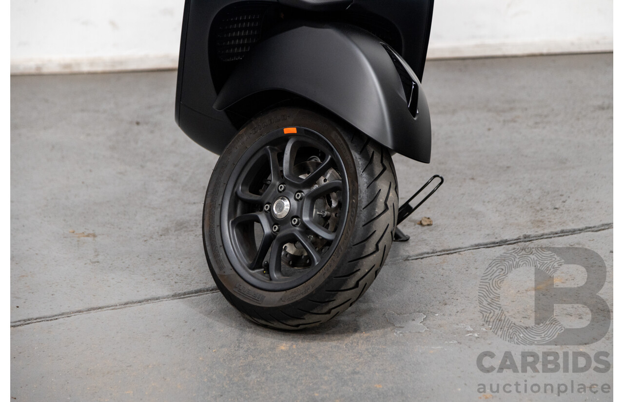 03/2023 Vespa GTS 300 Super Sport 300 HPE Scooter Nero Convinto Matte Black 278cc