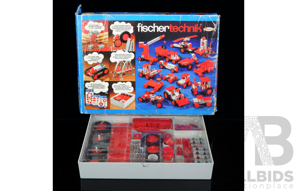 Vintage Fischer Technik 50 Playset