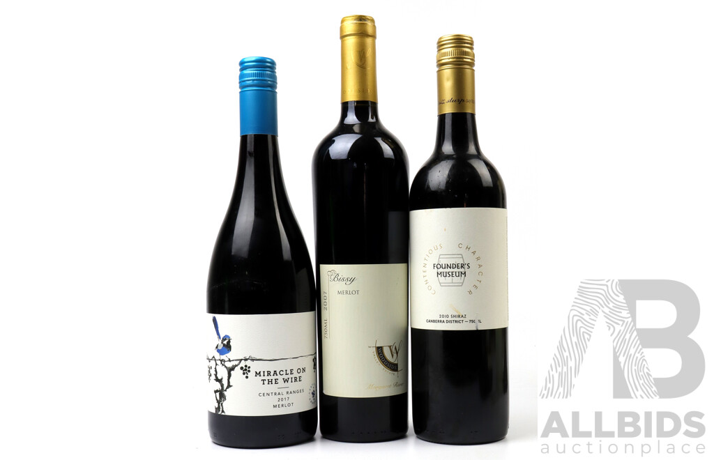 Australian Wine Drinking Parcel of Three