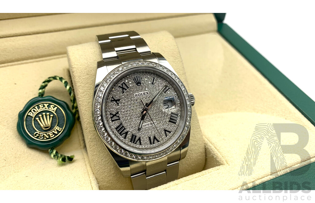 Rolex Datejust 41- Diamond Dial