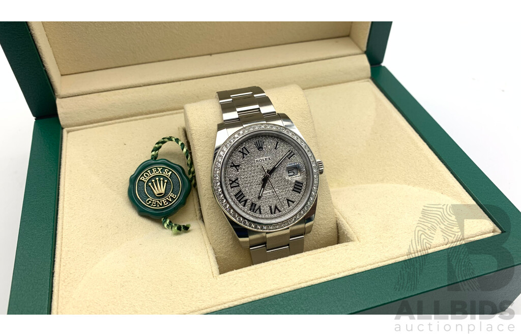 Rolex Datejust 41- Diamond Dial