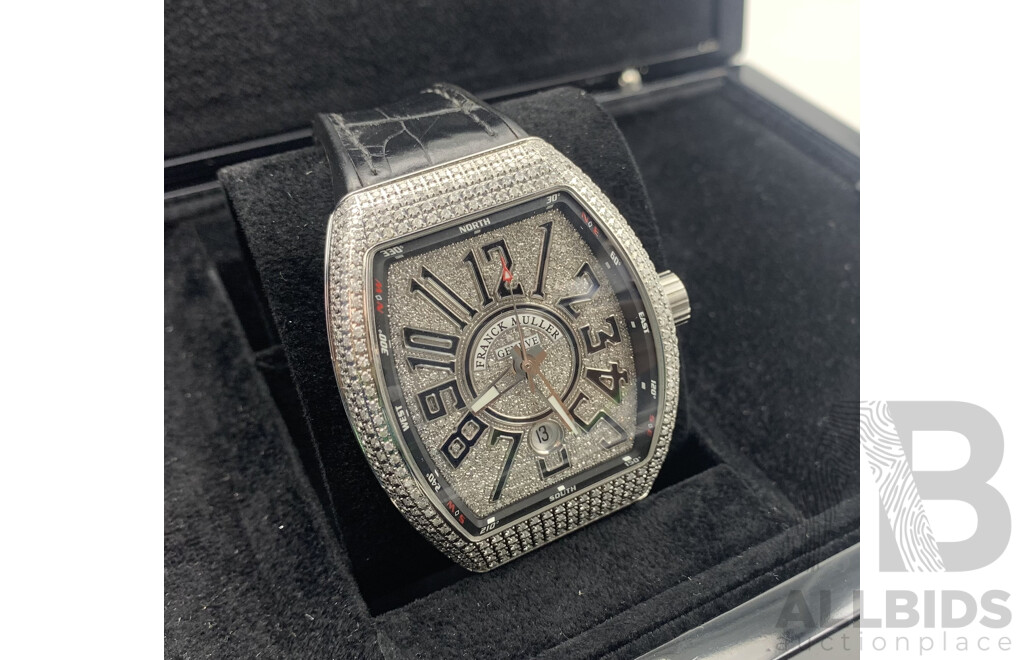 FRANCK MULLER Vanguard V45 Custom Diamond