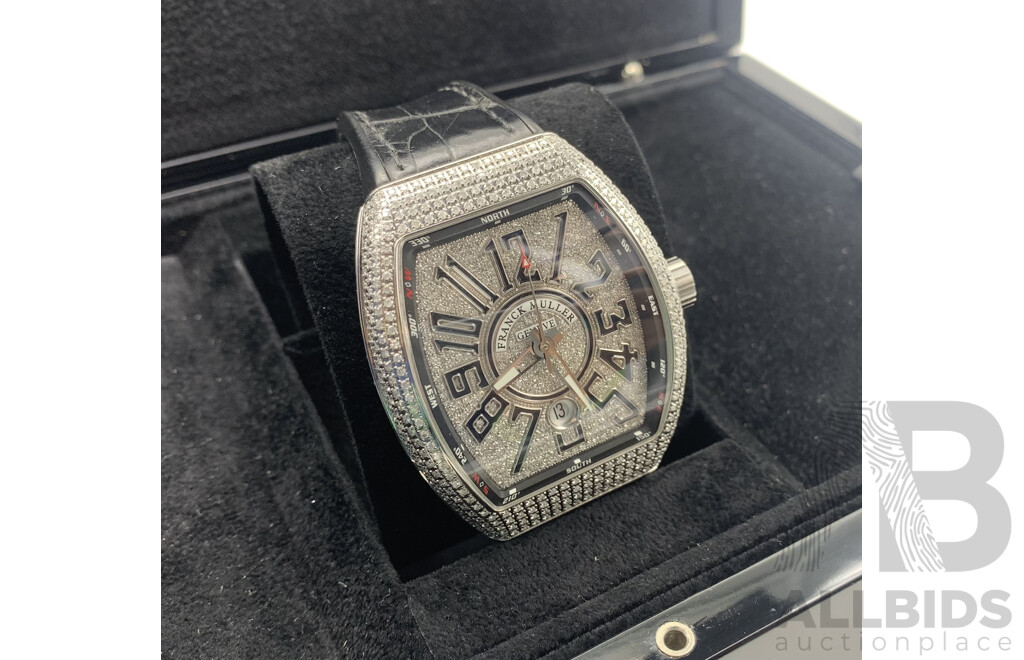 FRANCK MULLER Vanguard V45 Custom Diamond