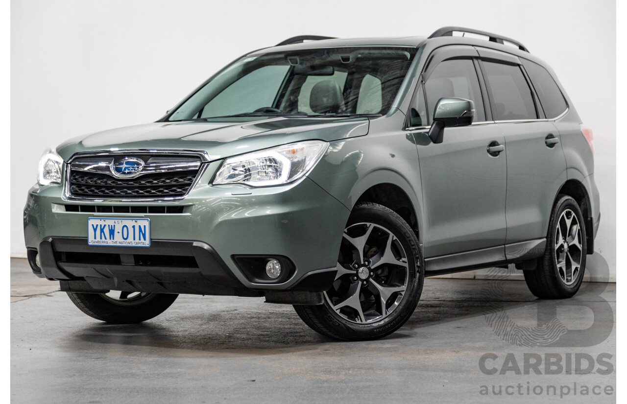 10/2014 Subaru Forester 2.5i-S (AWD) MY14 4d Wagon Jasmine Green Metallic 2.5L