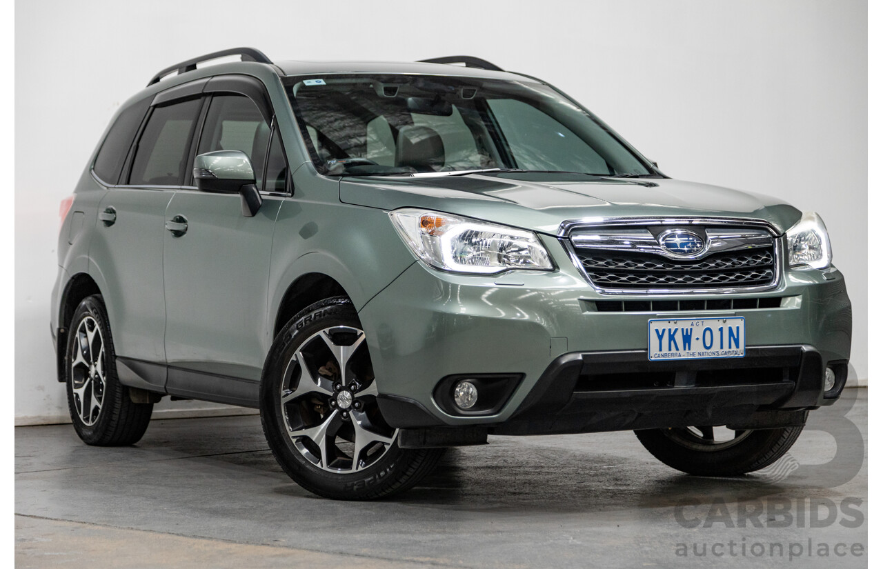 10/2014 Subaru Forester 2.5i-S (AWD) MY14 4d Wagon Jasmine Green Metallic 2.5L