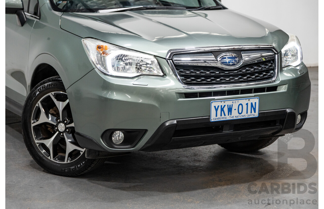 10/2014 Subaru Forester 2.5i-S (AWD) MY14 4d Wagon Jasmine Green Metallic 2.5L