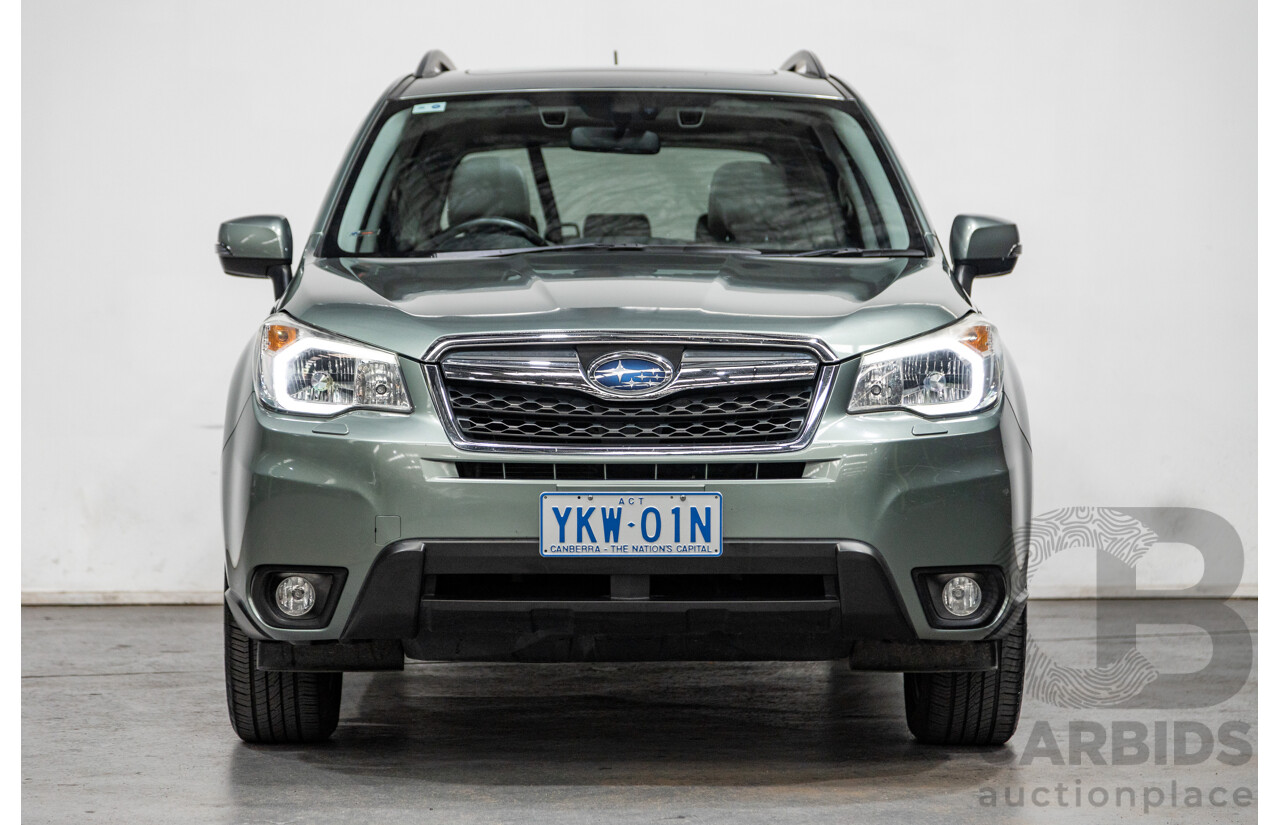 10/2014 Subaru Forester 2.5i-S (AWD) MY14 4d Wagon Jasmine Green Metallic 2.5L