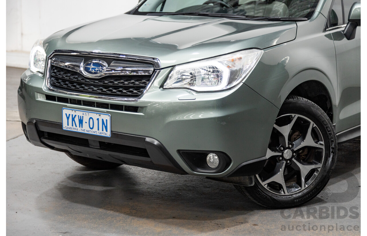 10/2014 Subaru Forester 2.5i-S (AWD) MY14 4d Wagon Jasmine Green Metallic 2.5L