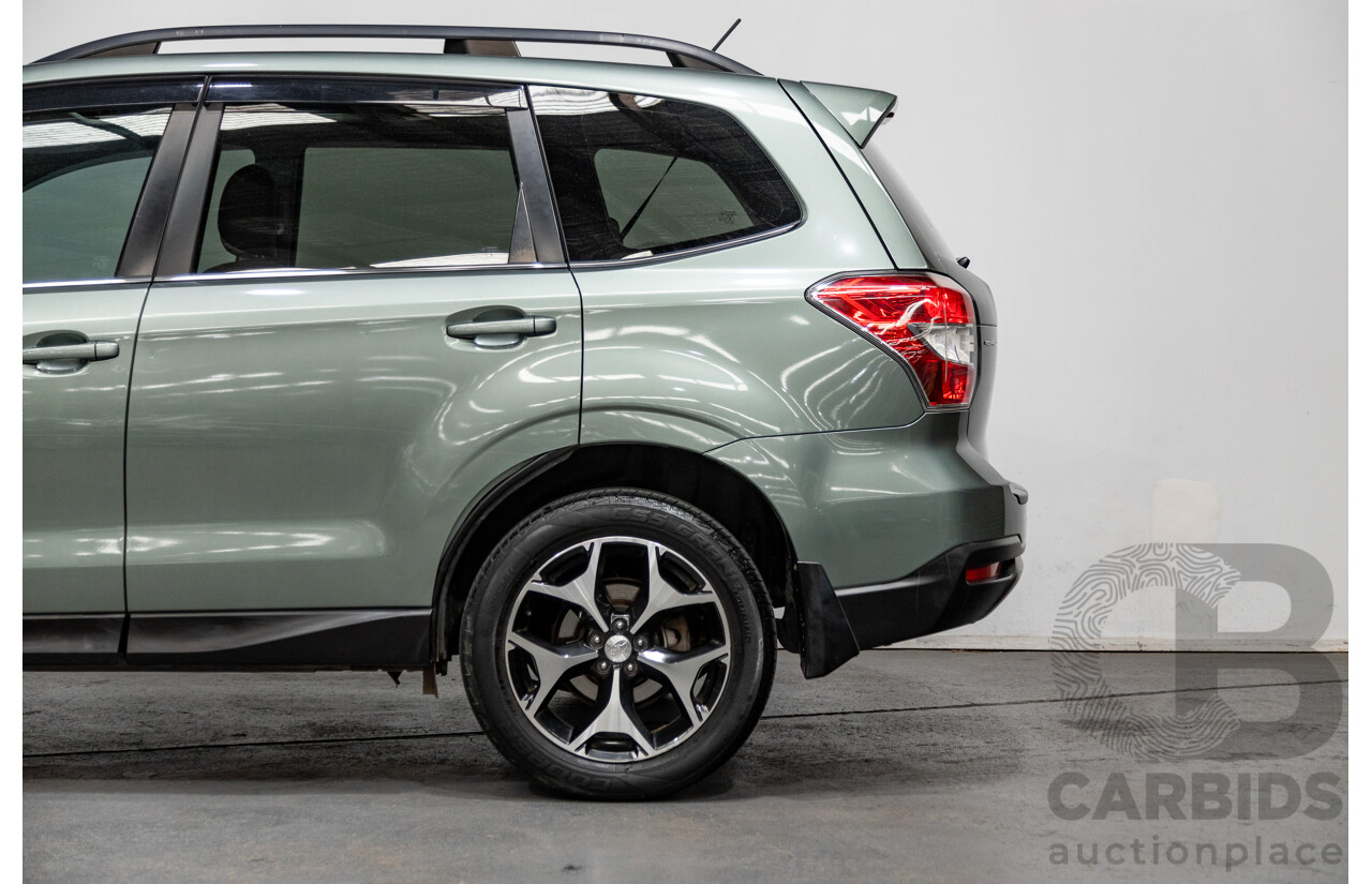 10/2014 Subaru Forester 2.5i-S (AWD) MY14 4d Wagon Jasmine Green Metallic 2.5L