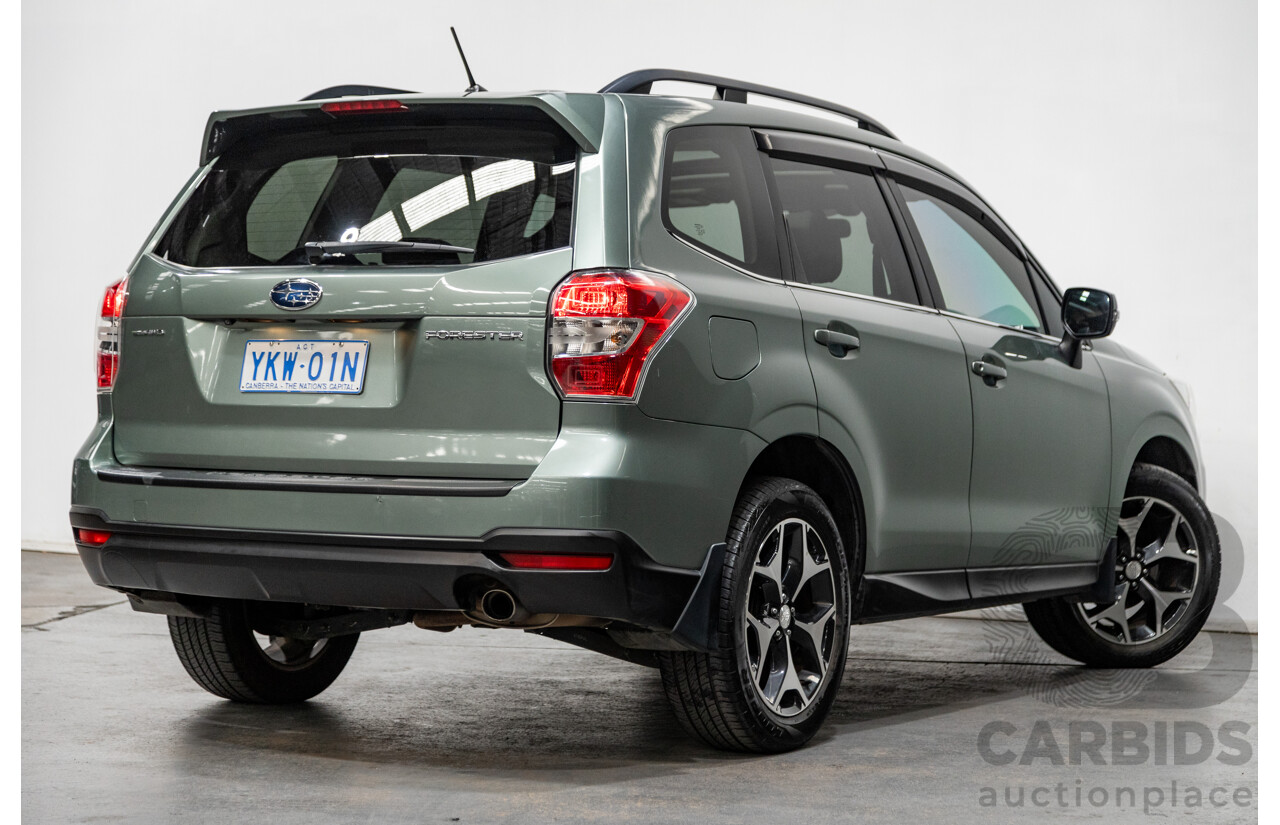 10/2014 Subaru Forester 2.5i-S (AWD) MY14 4d Wagon Jasmine Green Metallic 2.5L