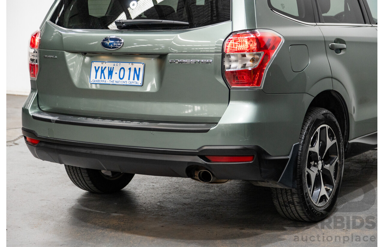 10/2014 Subaru Forester 2.5i-S (AWD) MY14 4d Wagon Jasmine Green Metallic 2.5L