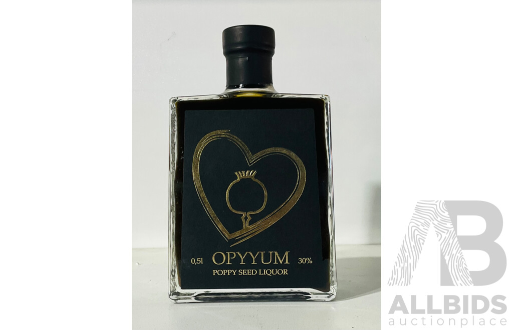 Opyyum Poppy Seed Liquor - 500ml Bottle