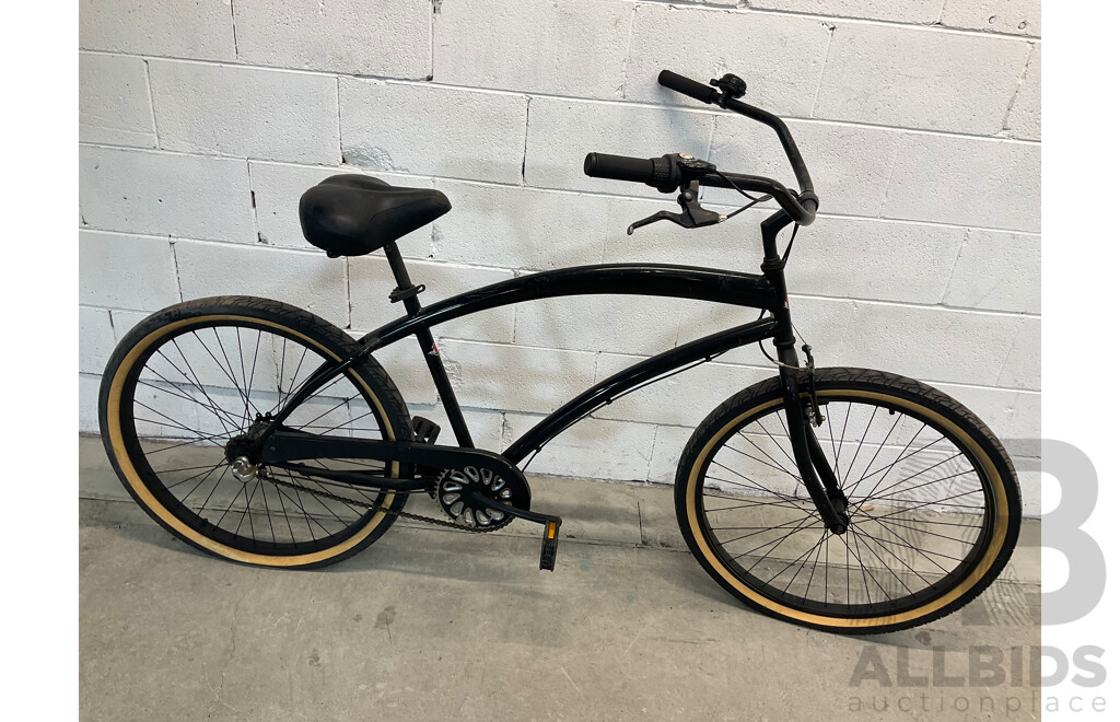 Black Cruiser Bike (45cm Frame)