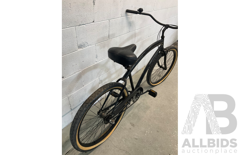 Black Cruiser Bike (45cm Frame)