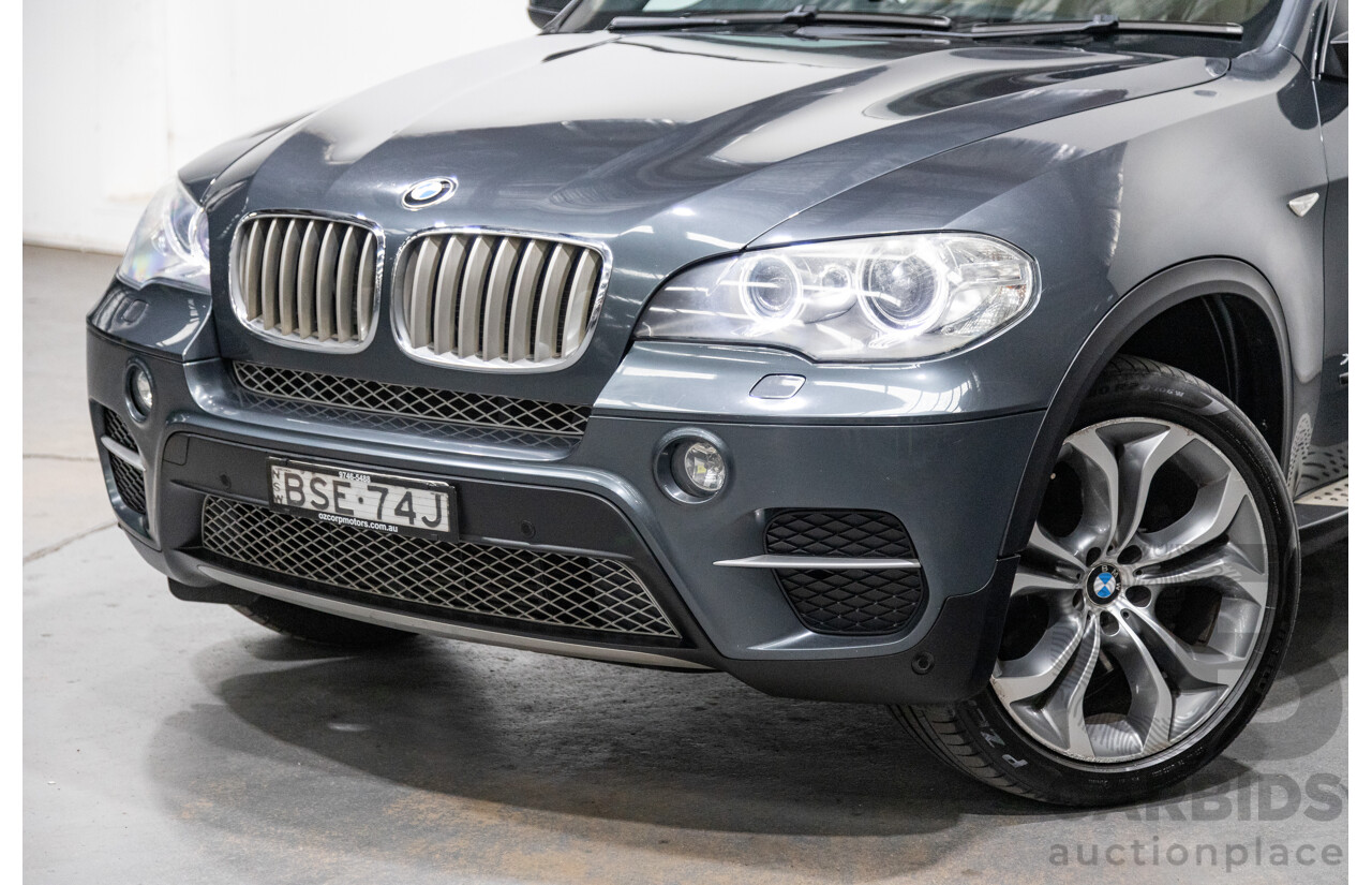 6/2010 BMW X5 Xdrive 40d Sport (AWD) E70 MY10 4d Wagon Grey Metallic Twin Turbo Diesel 3.0L - 7 Seater