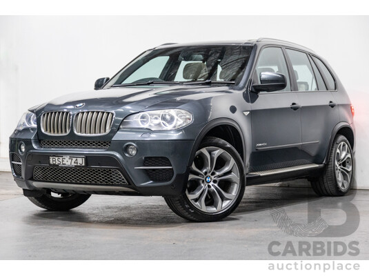 6/2010 BMW X5 Xdrive 40d Sport (AWD) E70 MY10 4d Wagon Grey Metallic Twin Turbo Diesel 3.0L - 7 Seater