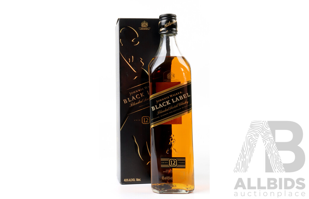 Johnnie Walker Black Label Blended Scotch Whiskey