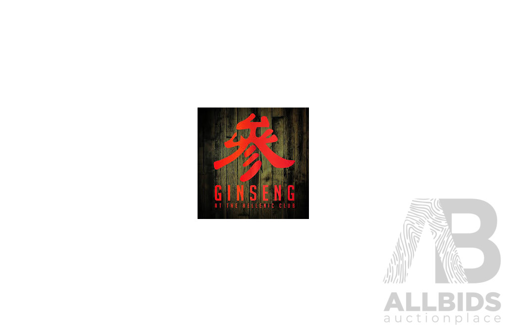 Ginseng Dining Voucher Valued at $100   I