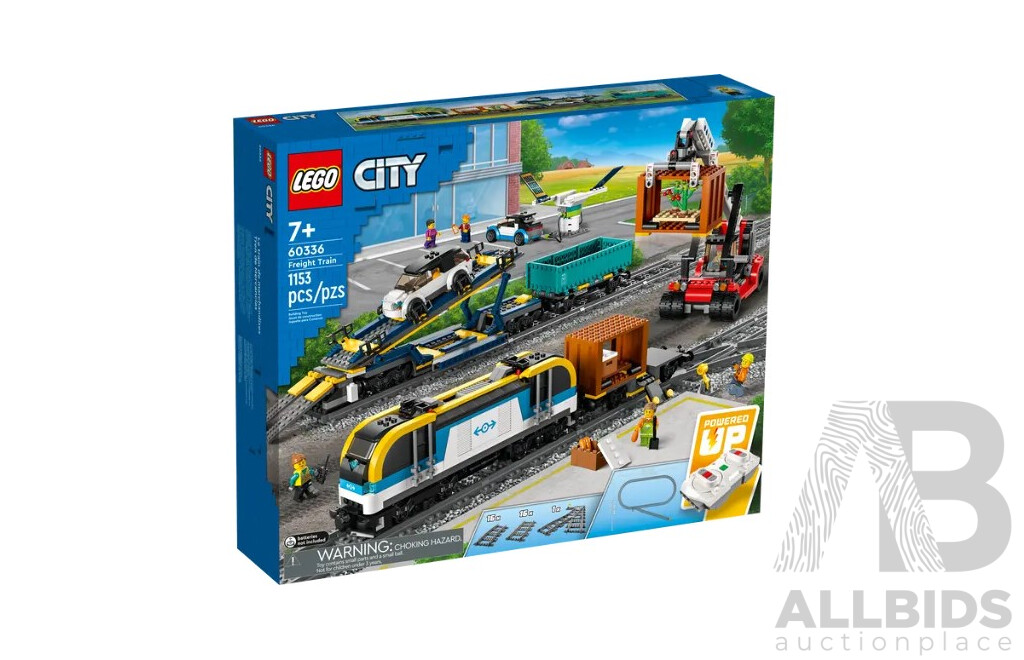 Lego City Freight Train 60336 - Valued at $299