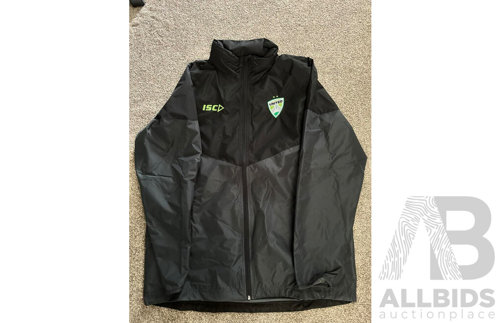 Canberra United Jersey and Jacket Package - Size 2XL