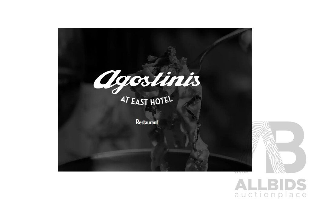 3-Course Dinner for 2 People with a Bottle of Local Wine at Agostini's Restaurant - Valued at $200