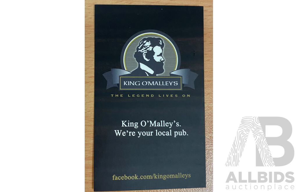 L35 - King O'Malley's Gift Card