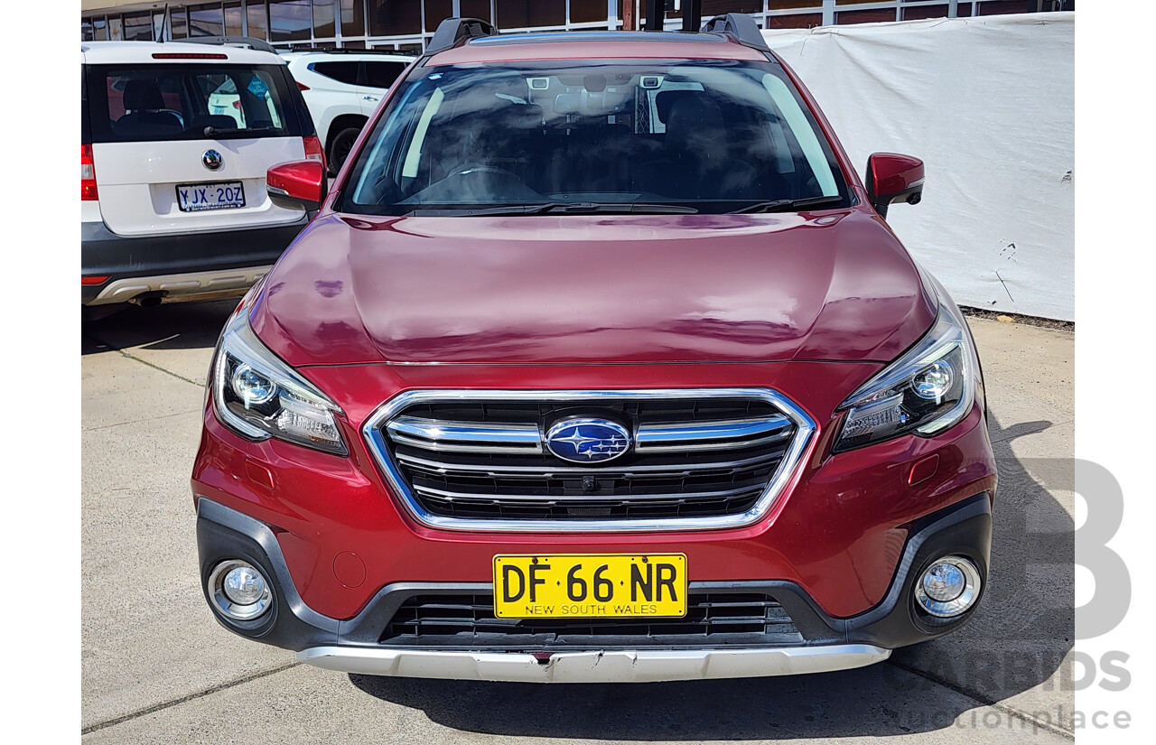 6/2018 Subaru Outback 2.5i Premium MY18 4d Wagon Red 2.5L