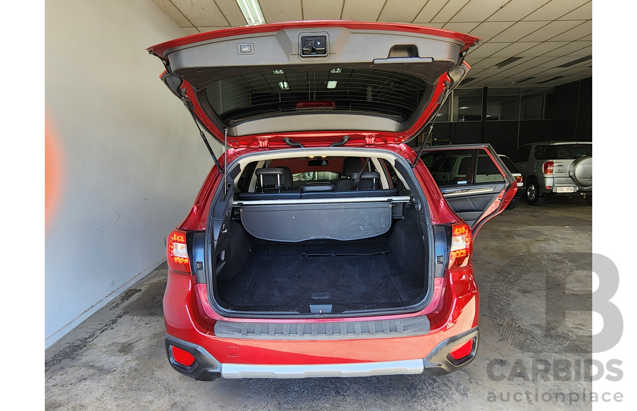 6/2018 Subaru Outback 2.5i Premium MY18 4d Wagon Red 2.5L