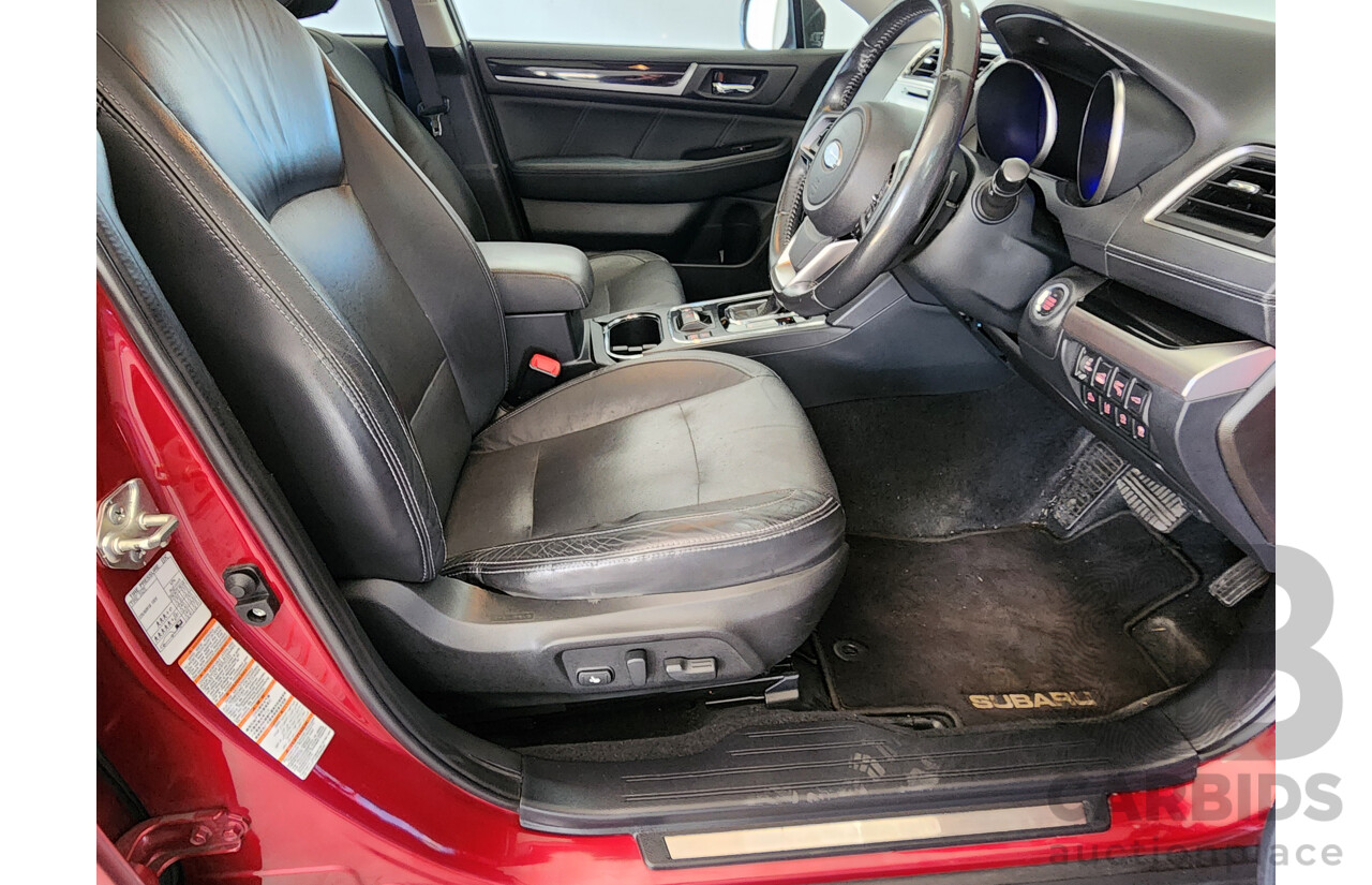 6/2018 Subaru Outback 2.5i Premium MY18 4d Wagon Red 2.5L